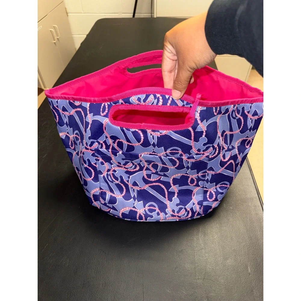 Lilly Pulitzer Booze Cruise Insulated Beverage Bucket Cooler with Bottle Opener